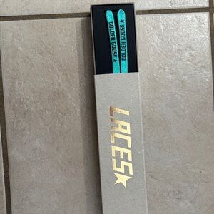 Golden Goose Turquoise Shoelaces